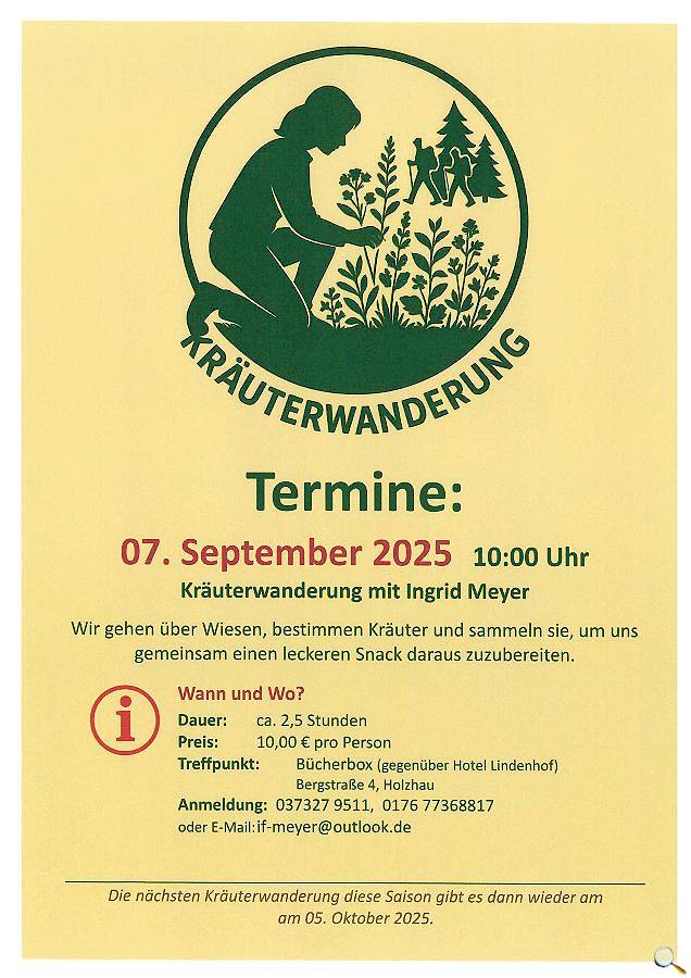 Kräuterwanderung September