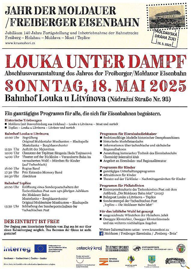LOUKA UNTER DAMPF Programm