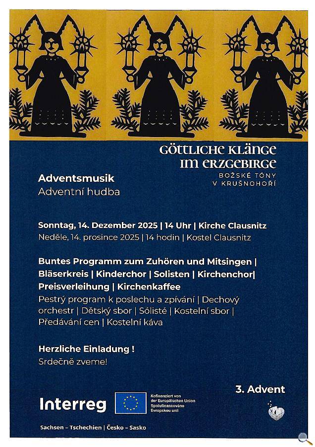 Adventsmusik in der Dorfkirche Clausnitz