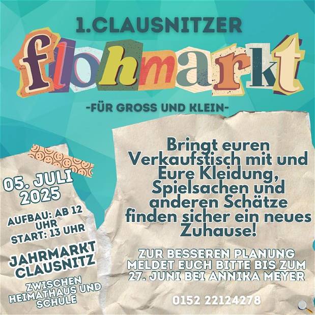 Flohmarkt Clausnitz