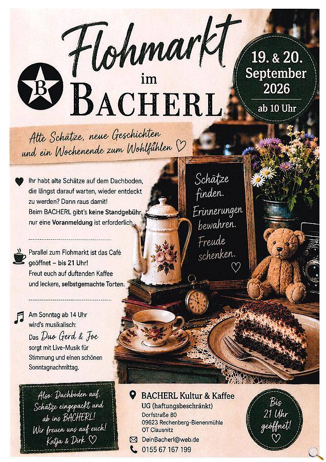 Flohmarkt im BACHERL