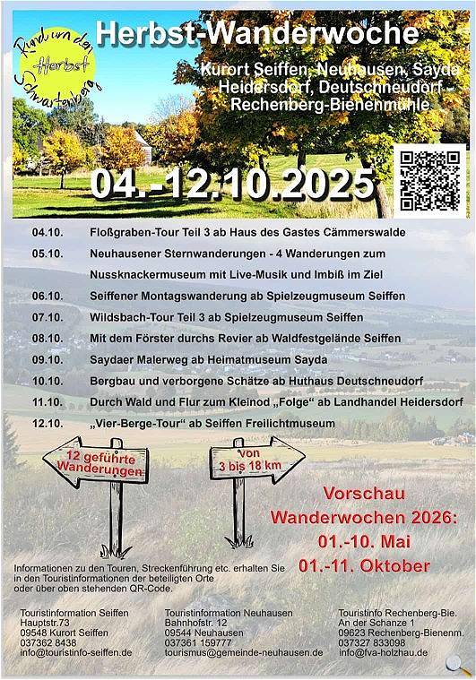 Herbtwanderwochen 2025
