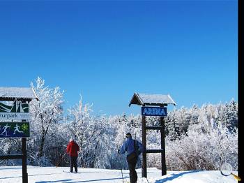 Skitouren in Rechenberg-Bienenmühle im Osterzgebirge