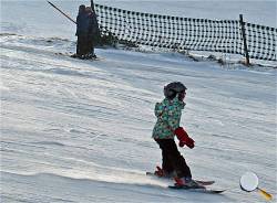 Nach der Skischule allein unterwegs, Peter Kuckenburg