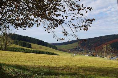 Herbst am Holzhauer Skihang, Sächsische Landsiedlung GmbH