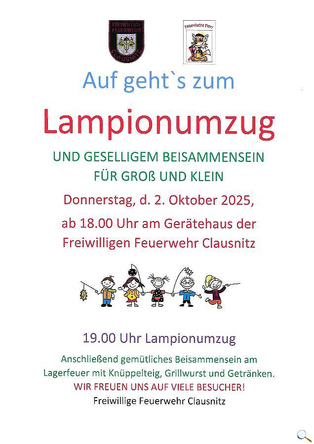 Lampionumzug Clausnitz