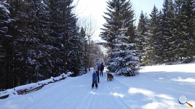 Familienspaß im Schnee, R. Kaden
