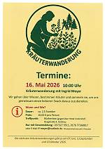 Kräuterwanderung in Holzhau am 16.Mai 2026 10:00 Uhr