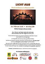 LICHT AUS! Mariä Lichtmess in Bienenmühle