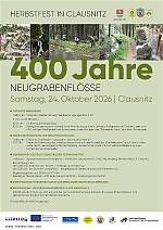HERBSTFEST IN CLAUSNITZ - 400 Jahre Neugrabenflösse