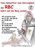 Drei tolle Tage - Fasching feiern mit dem RBC