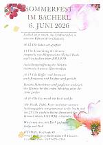 Sommerfest im Café Bacherl in Clausnitz