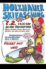 Holzhauer Skifasching an der Bergstraße
