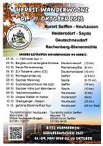 Herbst-Wanderwoche "Rund um den Schwartenberg" 02.-11. 10. 2026<br>